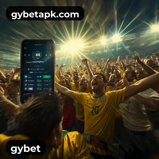 Aplicativo móvel gybet para iOS e Android