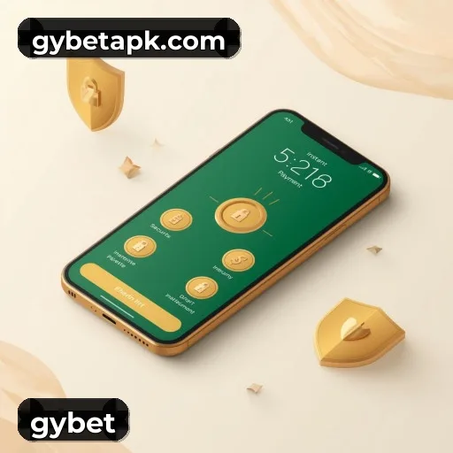 Aplicativo móvel gybet para iOS e Android